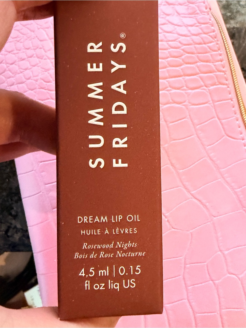 SUMMER FRIDAYS Dream Lip Oil - Rosewood Nights